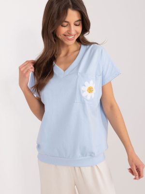 Μπλούζα σε Μπλε - L’art de la simplicité