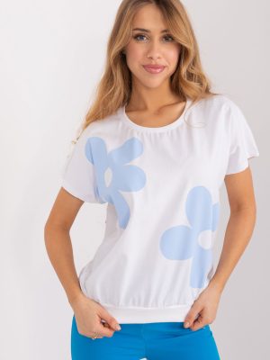 Μπλούζα σε Λευκό - Charme discret