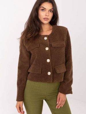 Σακάκι σε Καφέ - Charme discret