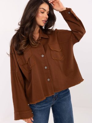 Πουκάμισο σε Καφέ - Beauté naturelle