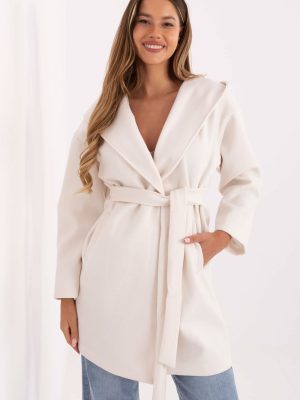 Παλτό σε Λευκό - Casual sophistication