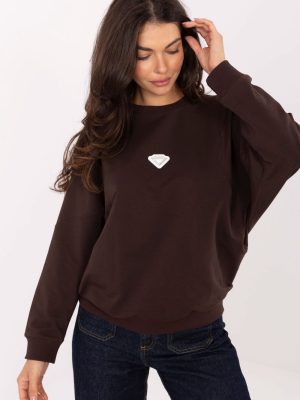 Φούτερ σε Καφέ - Élégance moderne