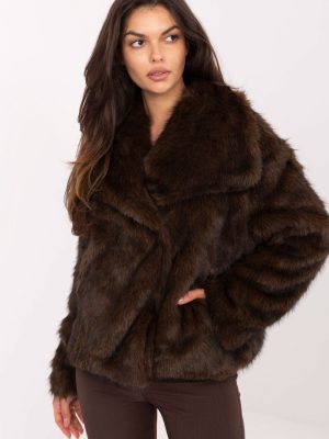 Μπουφάν σε Καφέ - Féminité et style