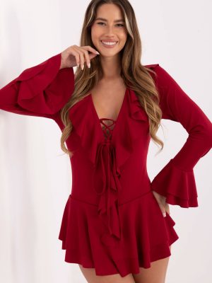 Ολόσωμη Φόρμα σε Κόκκινο - Élégance intemporelle