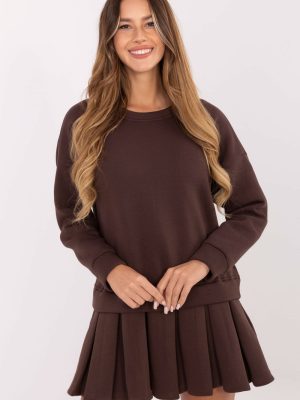 Φόρεμα σε Καφέ - French sophistication