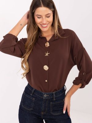 Πουκάμισο σε Καφέ - Modern romance