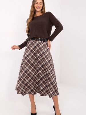 Φούστα σε Καφέ - Charme féminin