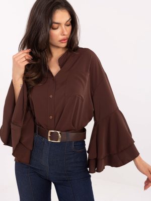 Πουκάμισο σε Καφέ - Charme discret