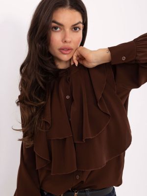Πουκάμισο σε Καφέ - Charme féminin