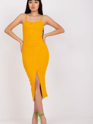 Φόρεμα σε Πορτοκαλί - Féminité moderne