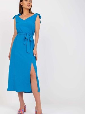 Φόρεμα σε Μπλε - Élégance naturelle