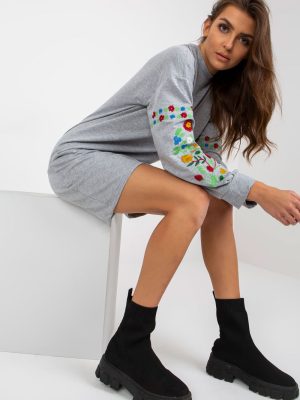 Φόρεμα σε Γκρι - Beauté naturelle