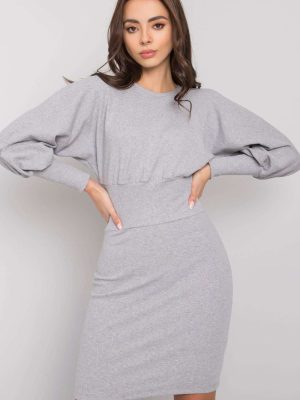 Φόρεμα σε Γκρι - La touche parisienne