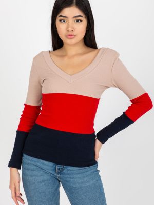 Μπλούζα σε Navy - L'élégance réinventée