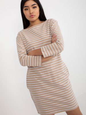 Φόρεμα σε Μπεζ - Féminité et style