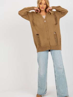 Ζακέτα σε Καφέ - L'élégance réinventée