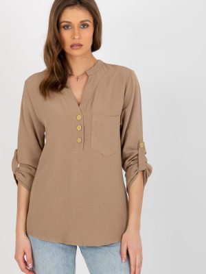 Μπλούζα σε Μπεζ - Parisian attitude