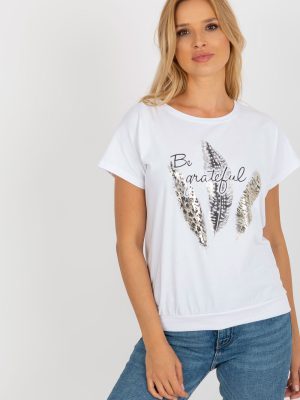 Μπλούζα σε Λευκό - Chic et décontracté